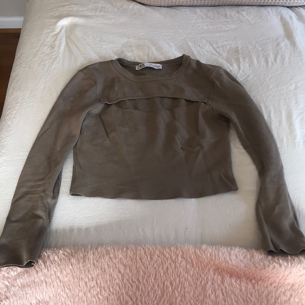 Zara crop top